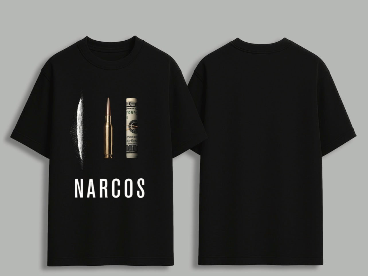 Narcos Minimal Graphic T-Shirt