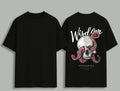 Wisdom Skull & Octopus Graphic T-Shirt